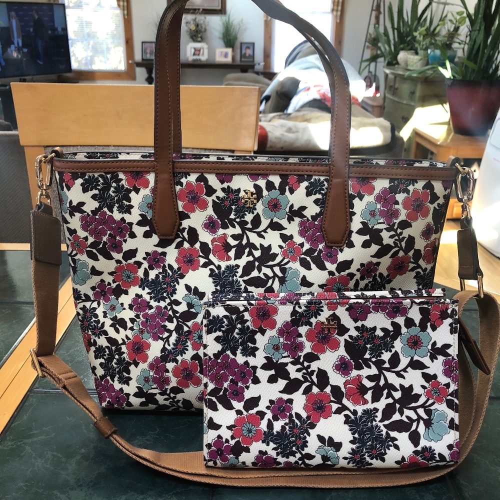 Tory Burch Kerrington Tote and Mini Bag Set